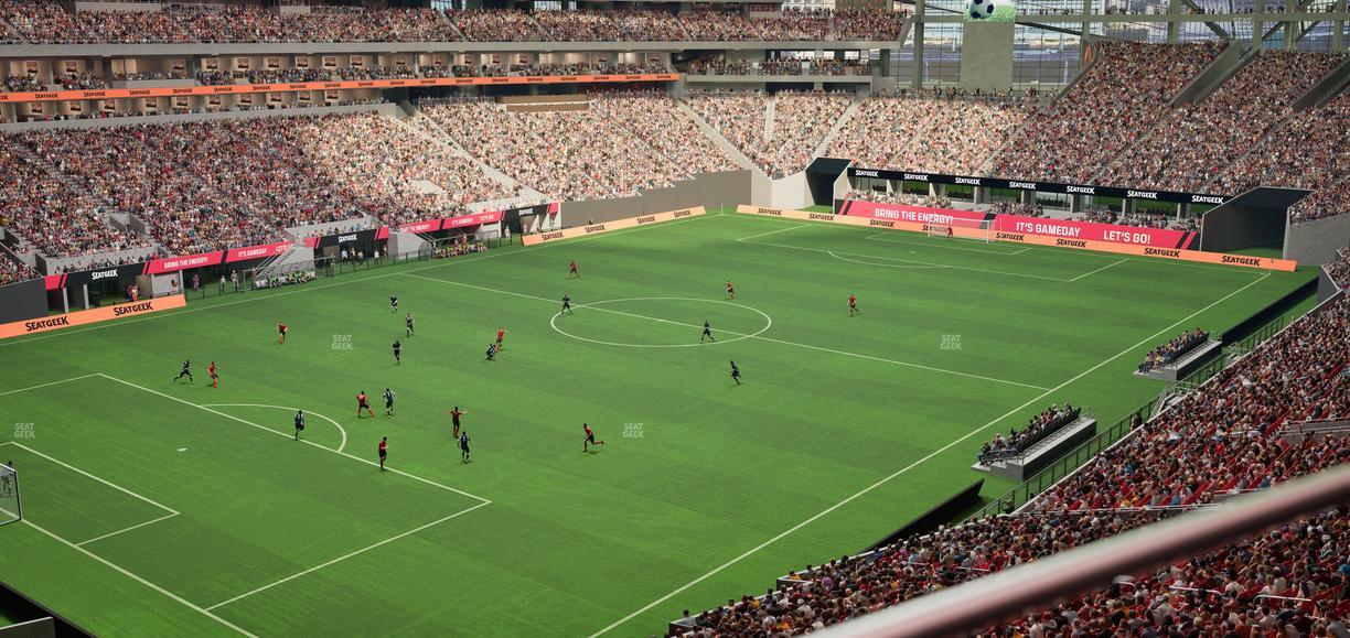 Mercedes-Benz Stadium - Section 218 Seat View