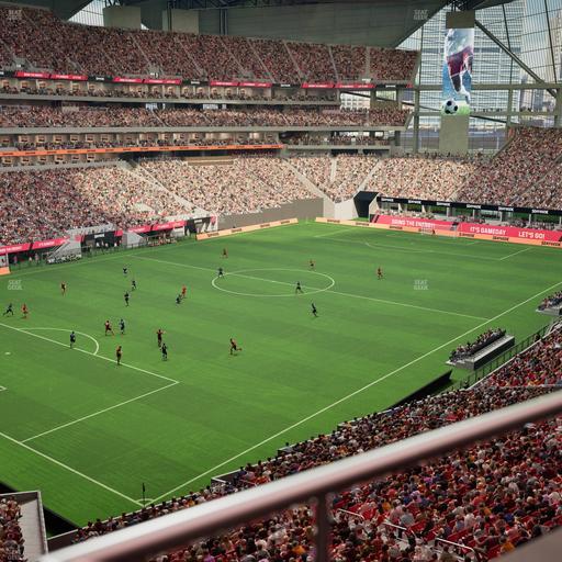 Mercedes-Benz Stadium - Section 218 Seat View