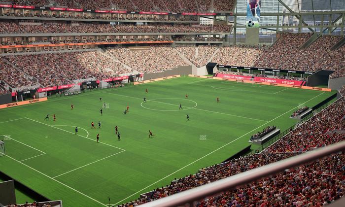 Mercedes-Benz Stadium - Section 218 Seat View