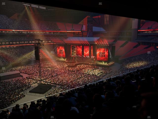 Mercedes-Benz Stadium - Section 218 Seat View