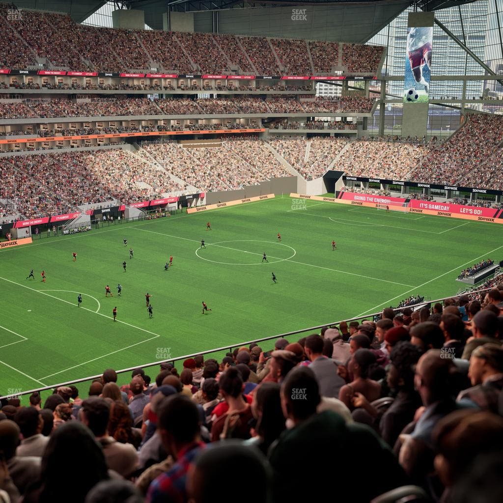 Mercedes-Benz Stadium - Section 218 Seat View