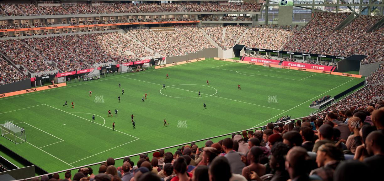 Mercedes-Benz Stadium - Section 218 Seat View