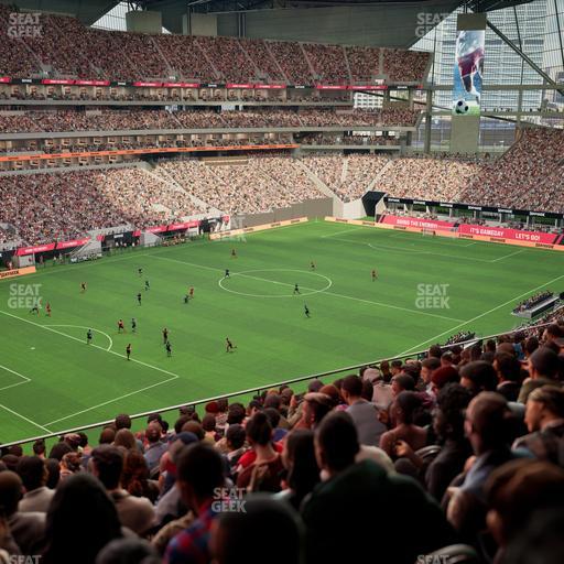 Mercedes-Benz Stadium - Section 218 Seat View