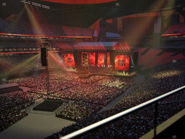 Mercedes-Benz Stadium - Section 218 Seat View