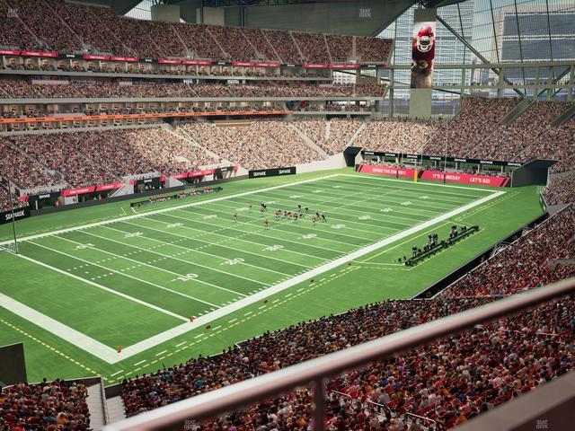 Mercedes-Benz Stadium - Section 218 Seat View