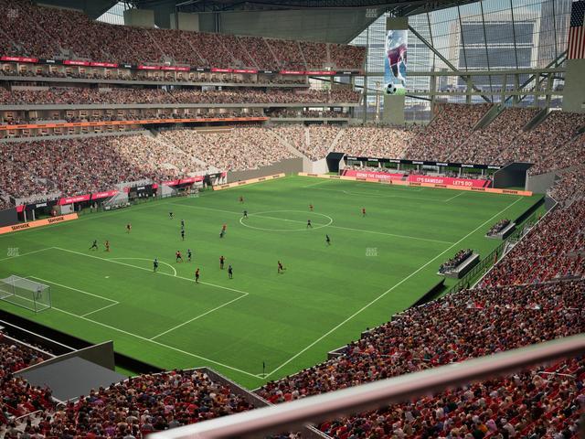 Mercedes-Benz Stadium - Section 219 Seat View