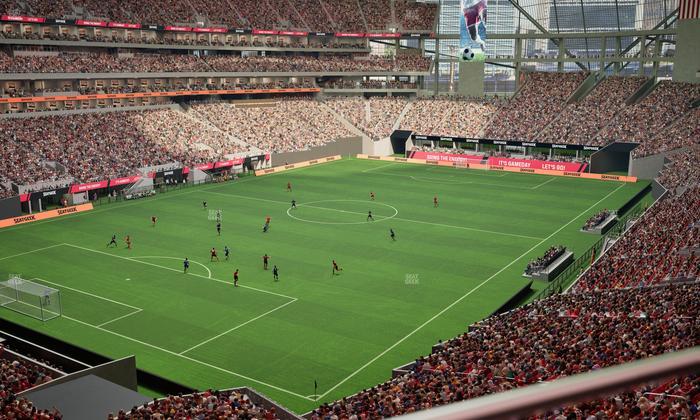 Mercedes-Benz Stadium - Section 219 Seat View