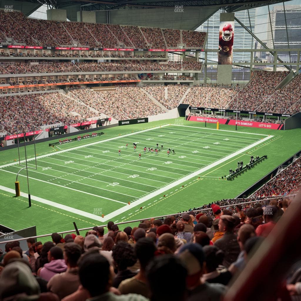 Mercedes-Benz Stadium - Section 219 Seat View