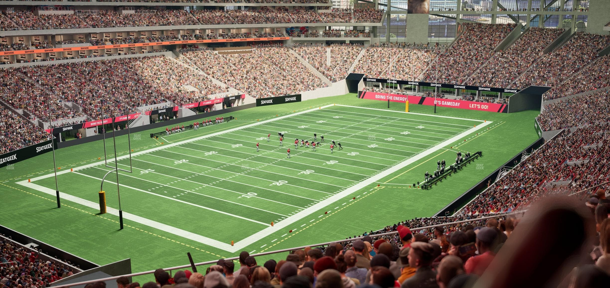 Mercedes-Benz Stadium - Section 219 Seat View