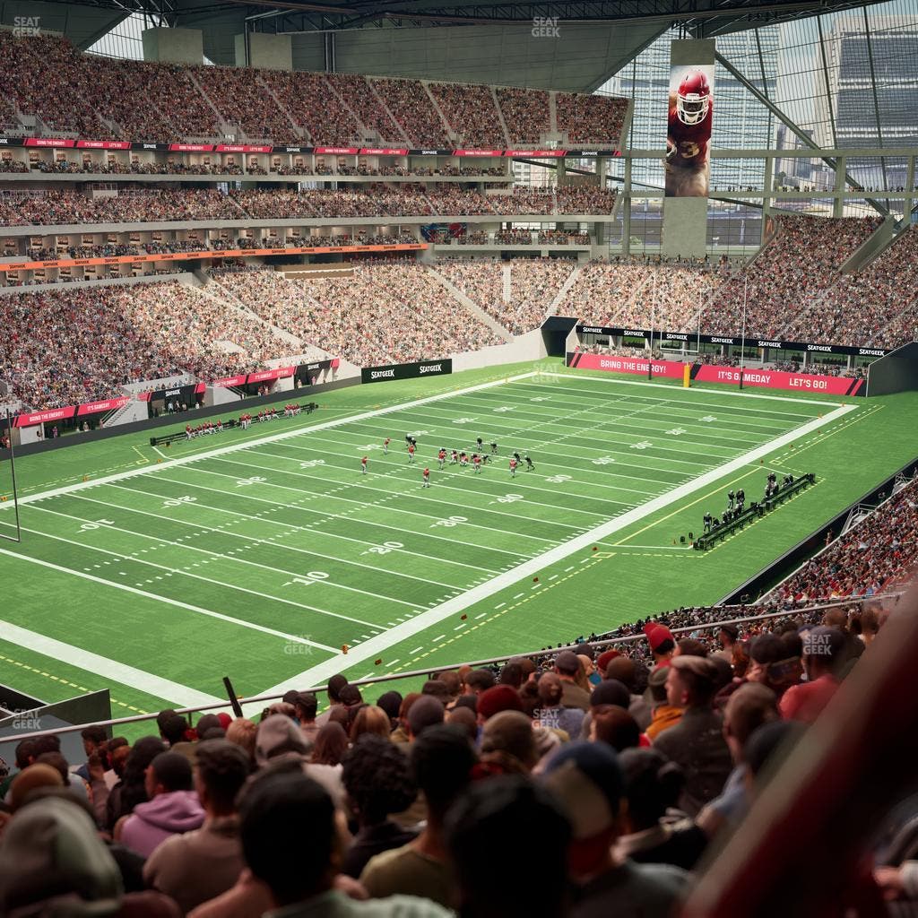 Mercedes-Benz Stadium - Section 219 Seat View