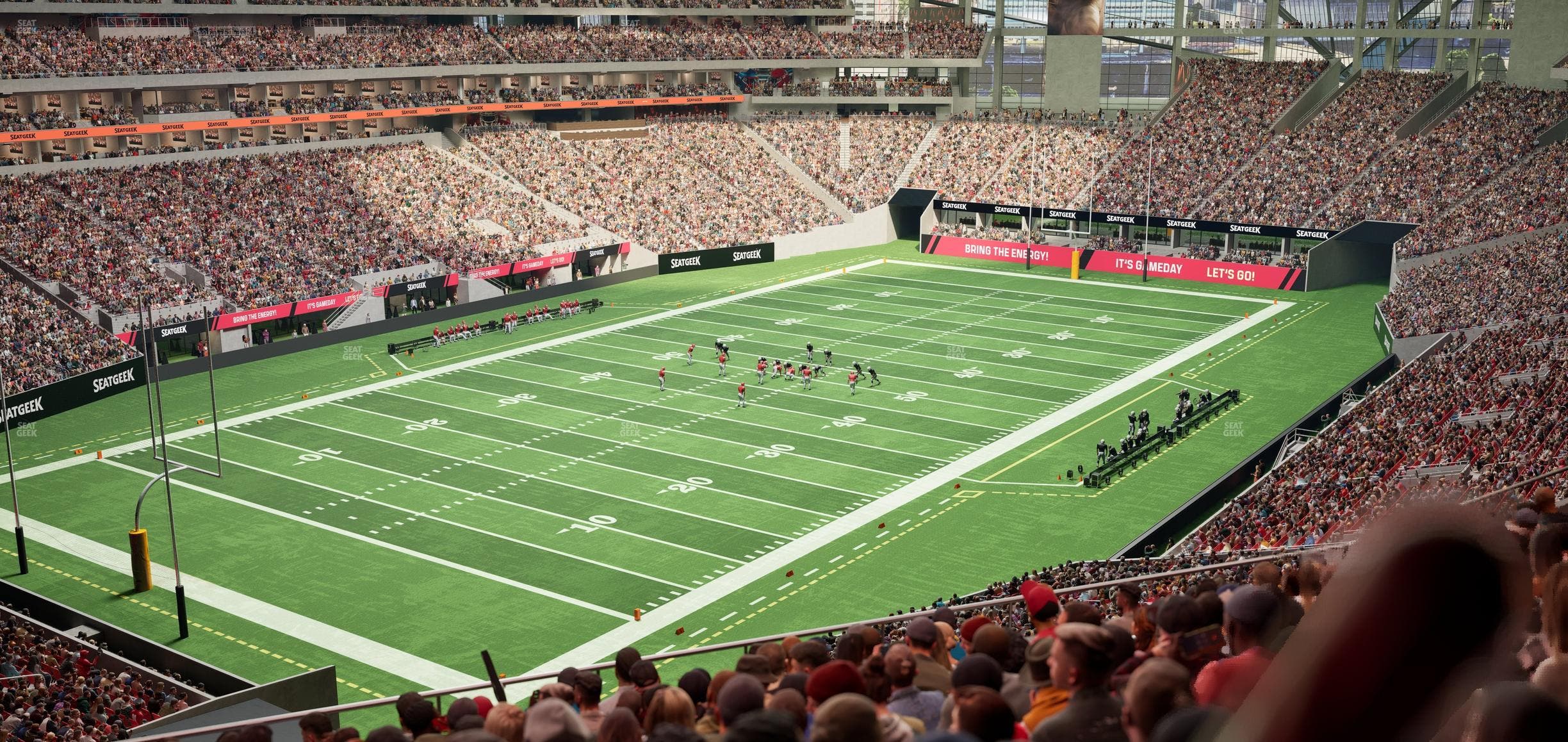 Mercedes-Benz Stadium - Section 219 Seat View
