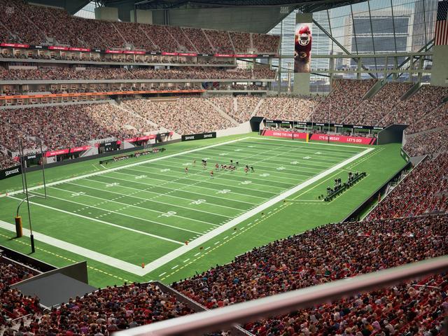 Mercedes-Benz Stadium - Section 219 Seat View