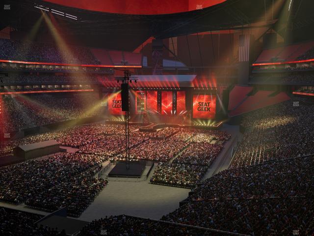 Mercedes-Benz Stadium - Section 220 Seat View