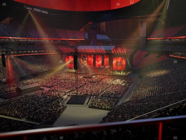 Mercedes-Benz Stadium - Section 220 Seat View