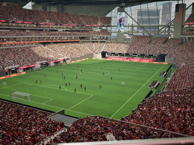 Mercedes-Benz Stadium - Section 220 Seat View