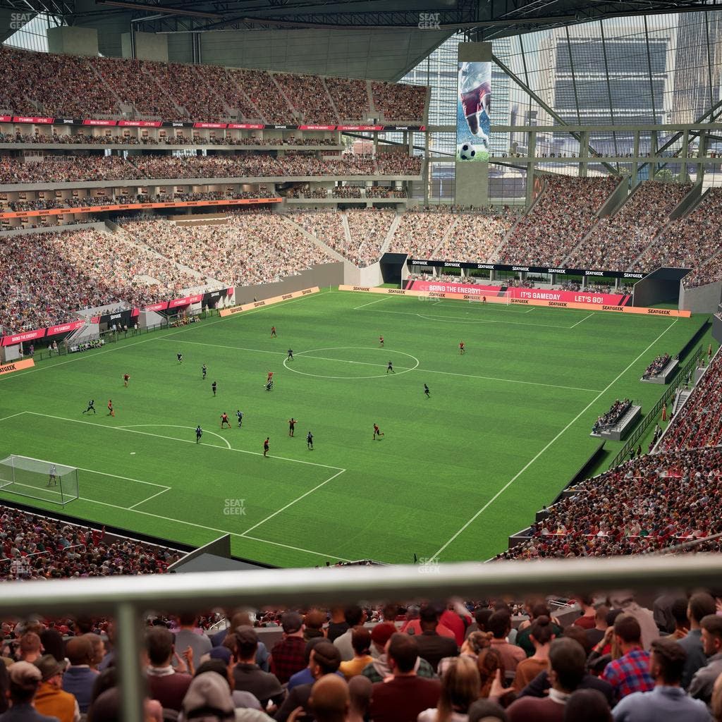 Mercedes-Benz Stadium - Section 220 Seat View