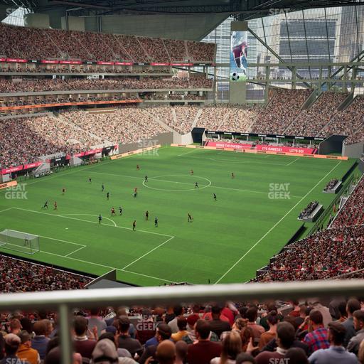 Mercedes-Benz Stadium - Section 220 Seat View