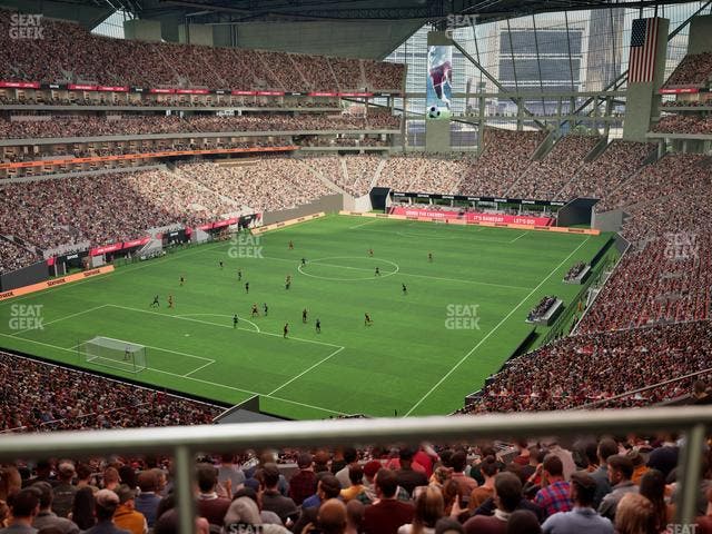Mercedes-Benz Stadium - Section 220 Seat View