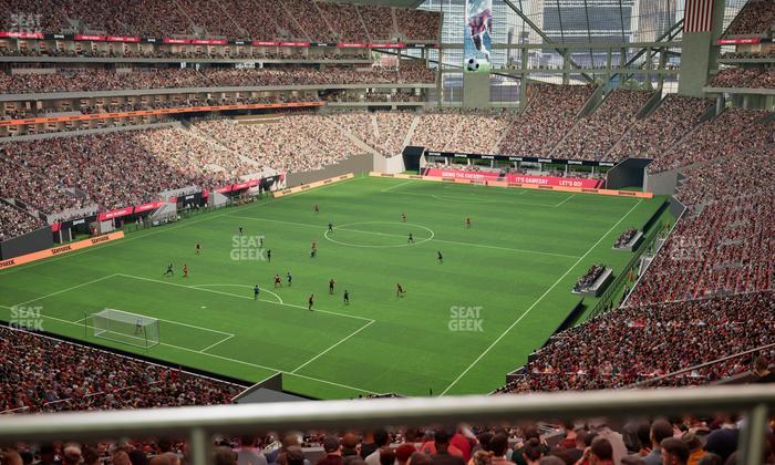 Mercedes-Benz Stadium - Section 220 Seat View