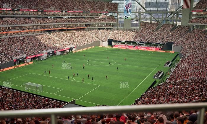 Mercedes-Benz Stadium - Section 220 Seat View