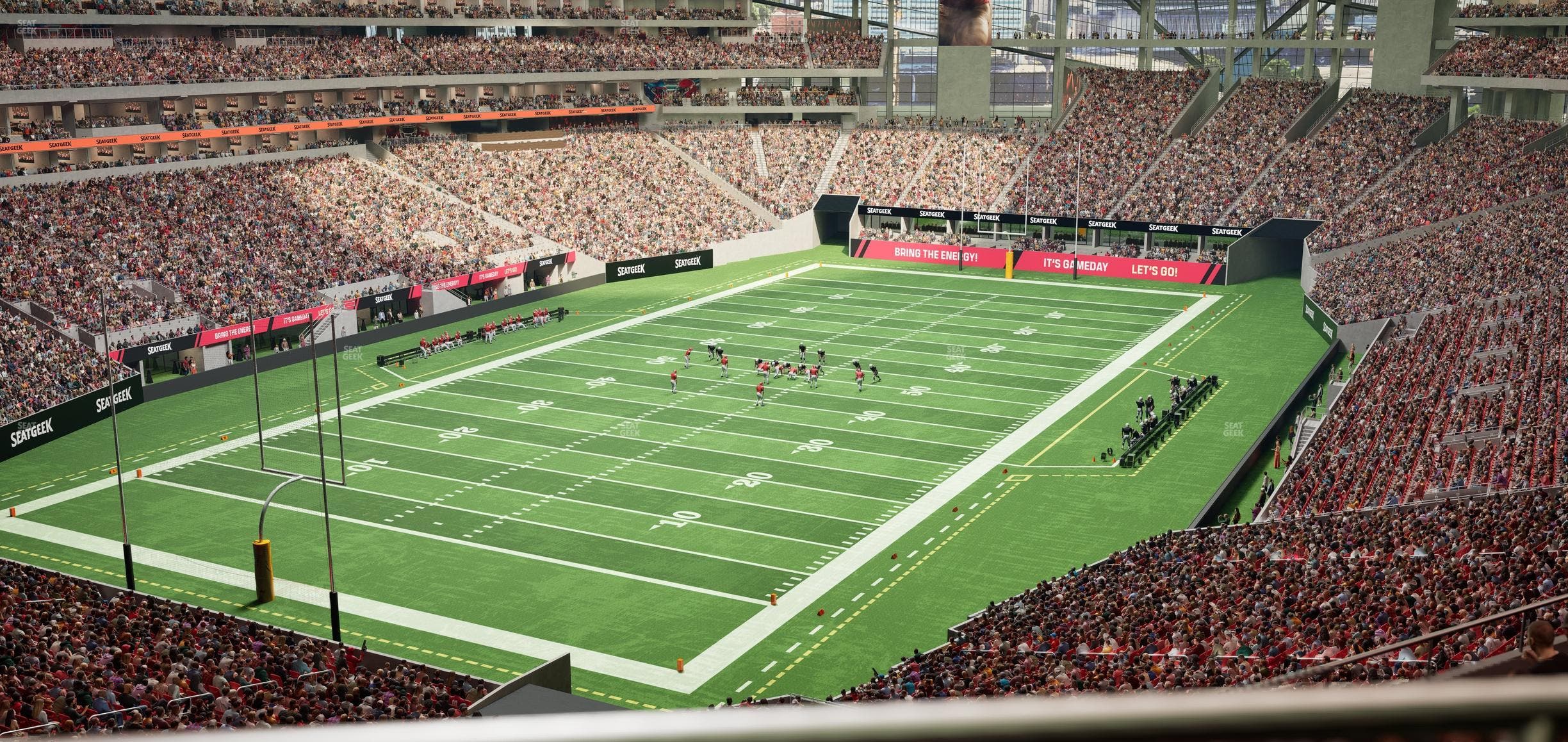 Mercedes-Benz Stadium - Section 220 Seat View