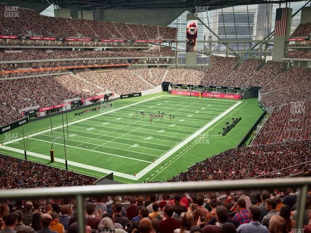 Mercedes-Benz Stadium - Section 220 Seat View