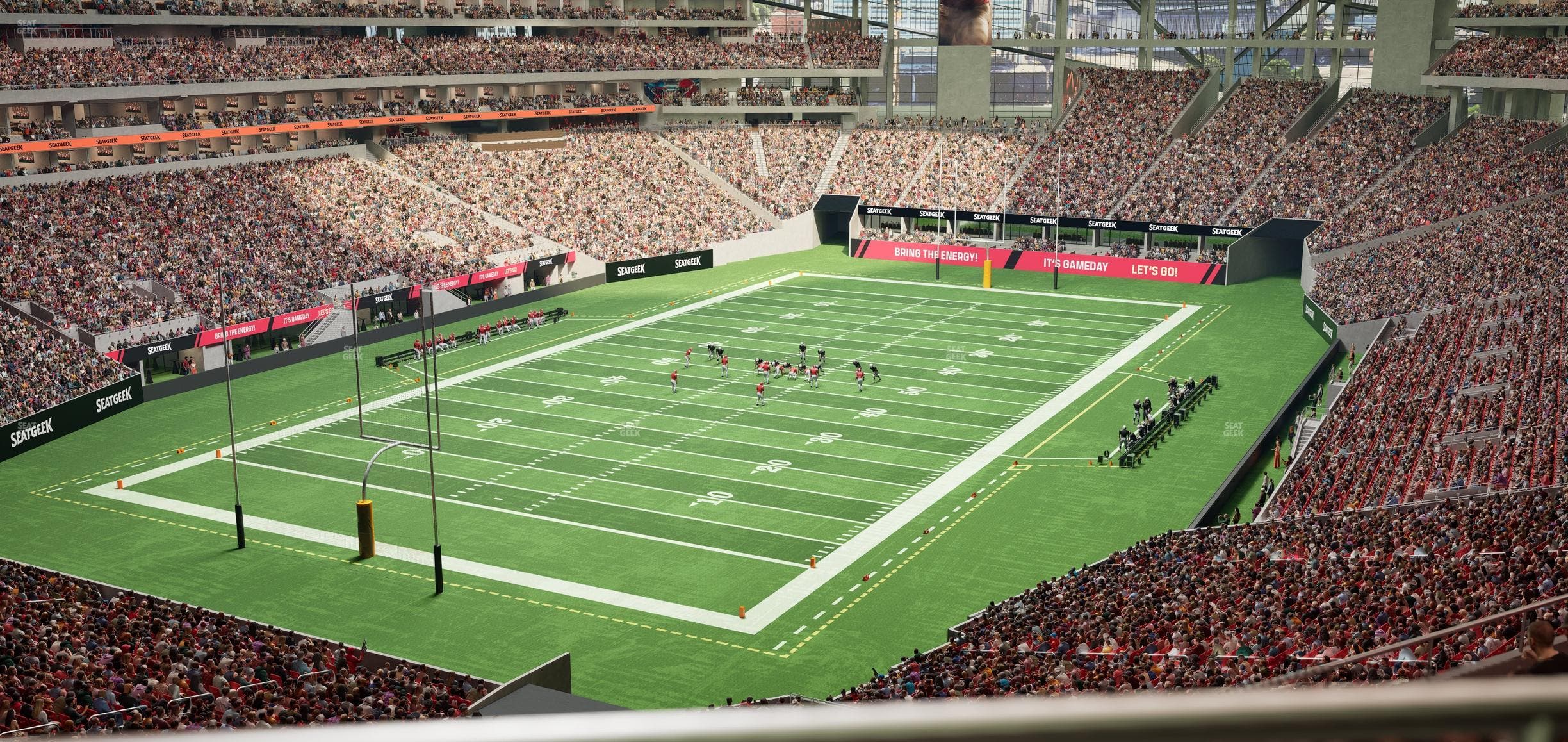 Mercedes-Benz Stadium - Section 220 Seat View