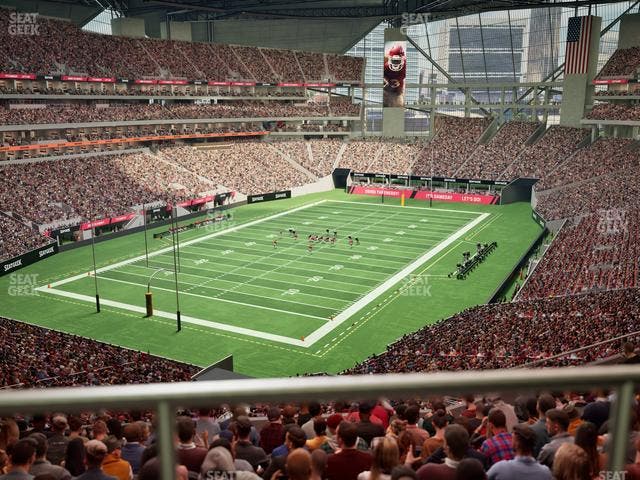 Mercedes-Benz Stadium - Section 220 Seat View