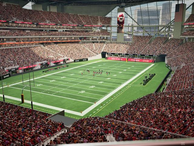 Mercedes-Benz Stadium - Section 220 Seat View