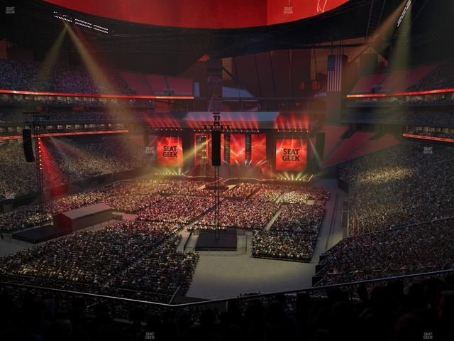 Mercedes-Benz Stadium - Section 221 Seat View