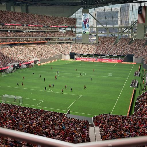 Mercedes-Benz Stadium - Section 221 Seat View