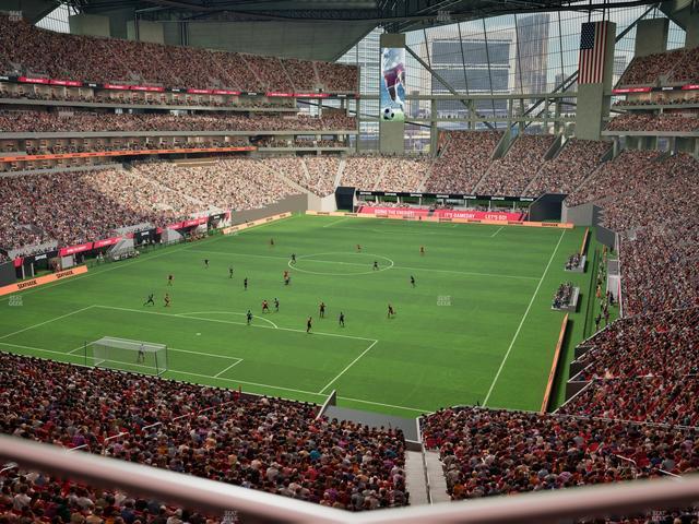 Mercedes-Benz Stadium - Section 221 Seat View