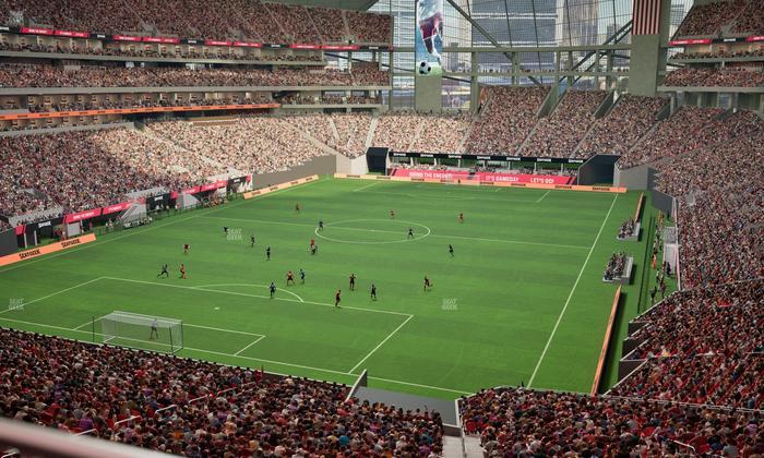 Mercedes-Benz Stadium - Section 221 Seat View