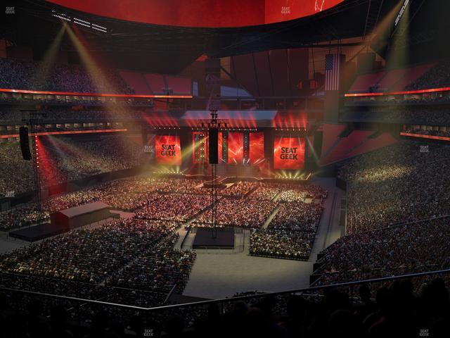 Mercedes-Benz Stadium - Section 221 Seat View