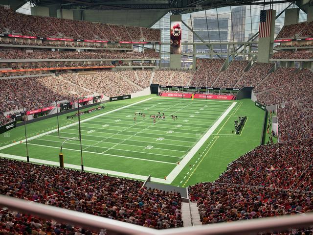 Mercedes-Benz Stadium - Section 221 Seat View