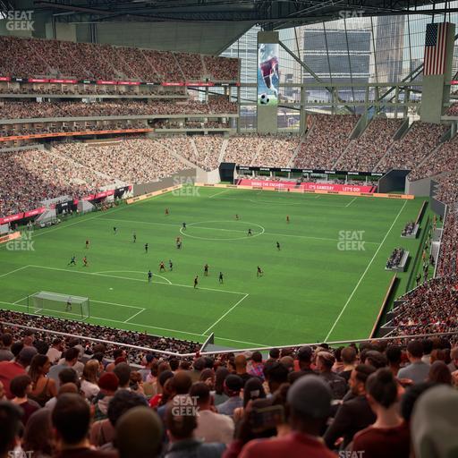 Mercedes-Benz Stadium - Section 221 Seat View