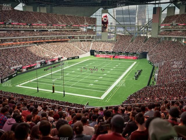 Mercedes-Benz Stadium - Section 221 Seat View