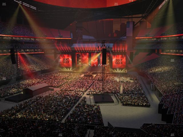 Mercedes-Benz Stadium - Section 222 Seat View