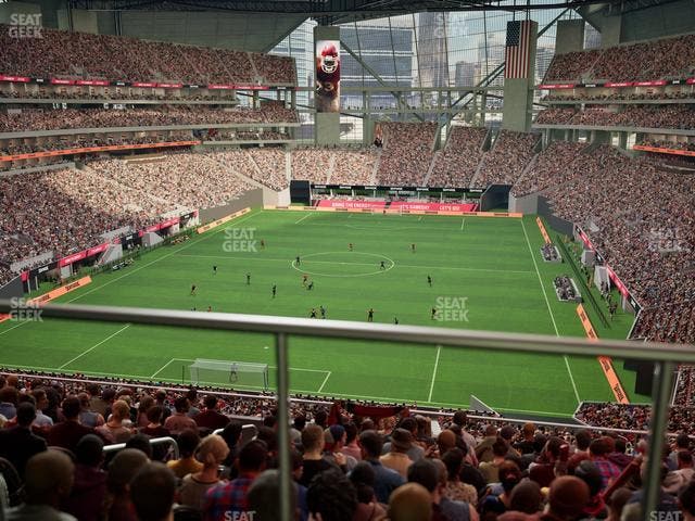 Mercedes-Benz Stadium - Section 222 Seat View