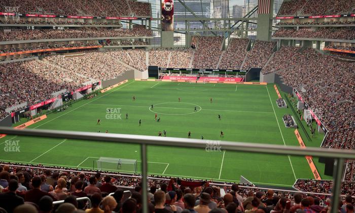 Mercedes-Benz Stadium - Section 222 Seat View