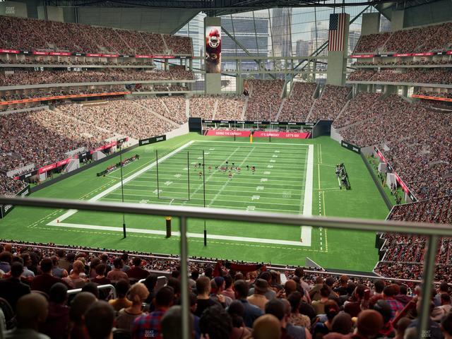 Mercedes-Benz Stadium - Section 222 Seat View