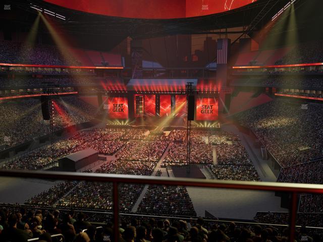 Mercedes-Benz Stadium - Section 222 Seat View