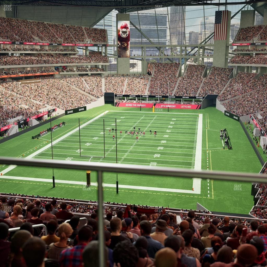 Mercedes-Benz Stadium - Section 222 Seat View