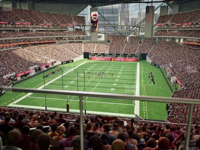 Mercedes-Benz Stadium - Section 222 Seat View