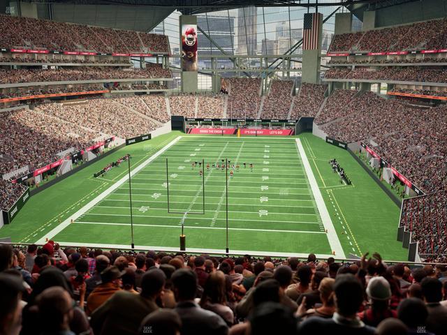 Mercedes-Benz Stadium - Section 223 Seat View