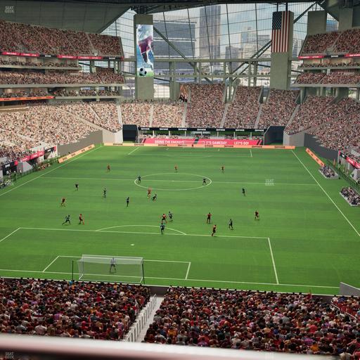 Mercedes-Benz Stadium - Section 223 Seat View