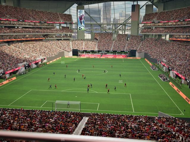 Mercedes-Benz Stadium - Section 223 Seat View