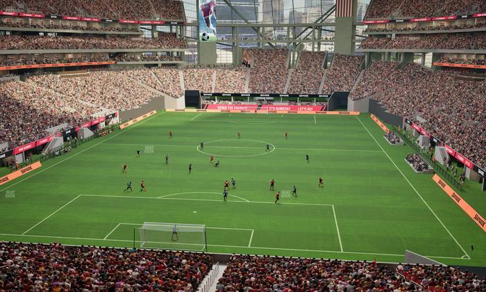 Mercedes-Benz Stadium - Section 223 Seat View