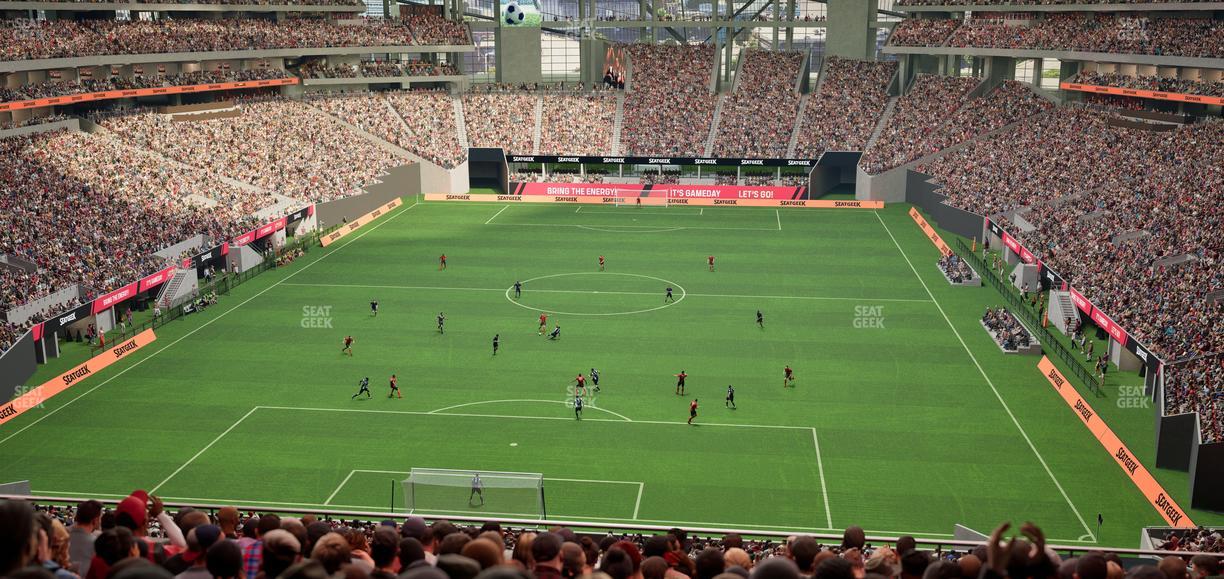 Mercedes-Benz Stadium - Section 223 Seat View