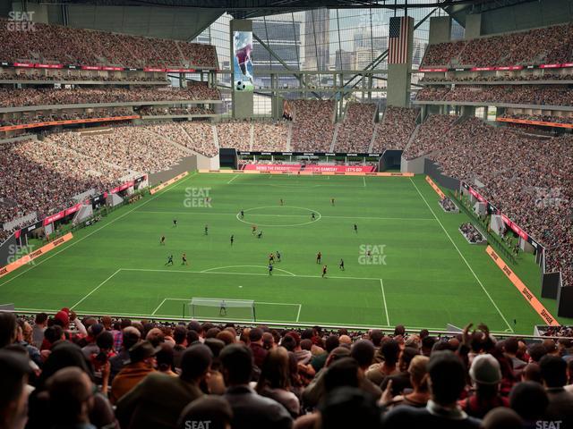 Mercedes-Benz Stadium - Section 223 Seat View